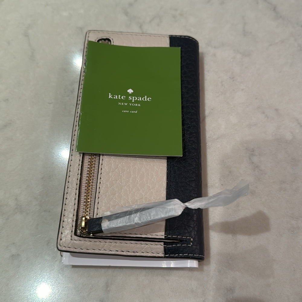NWT Kate Spade New York Women's Bay Street Stacy Leather Long Wallet - Picture 6 of 8